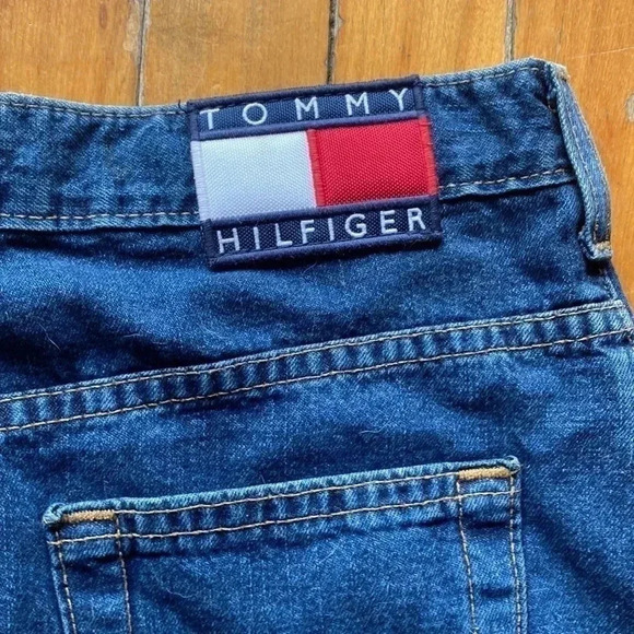 Vintage Tommy Hilfiger denim midi skirt - Picture 6 of 10